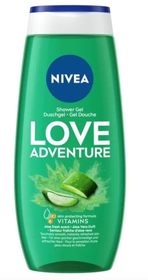 NIVEA DOUCHE GEL LOVE ADVENTURE ALOE 250ML